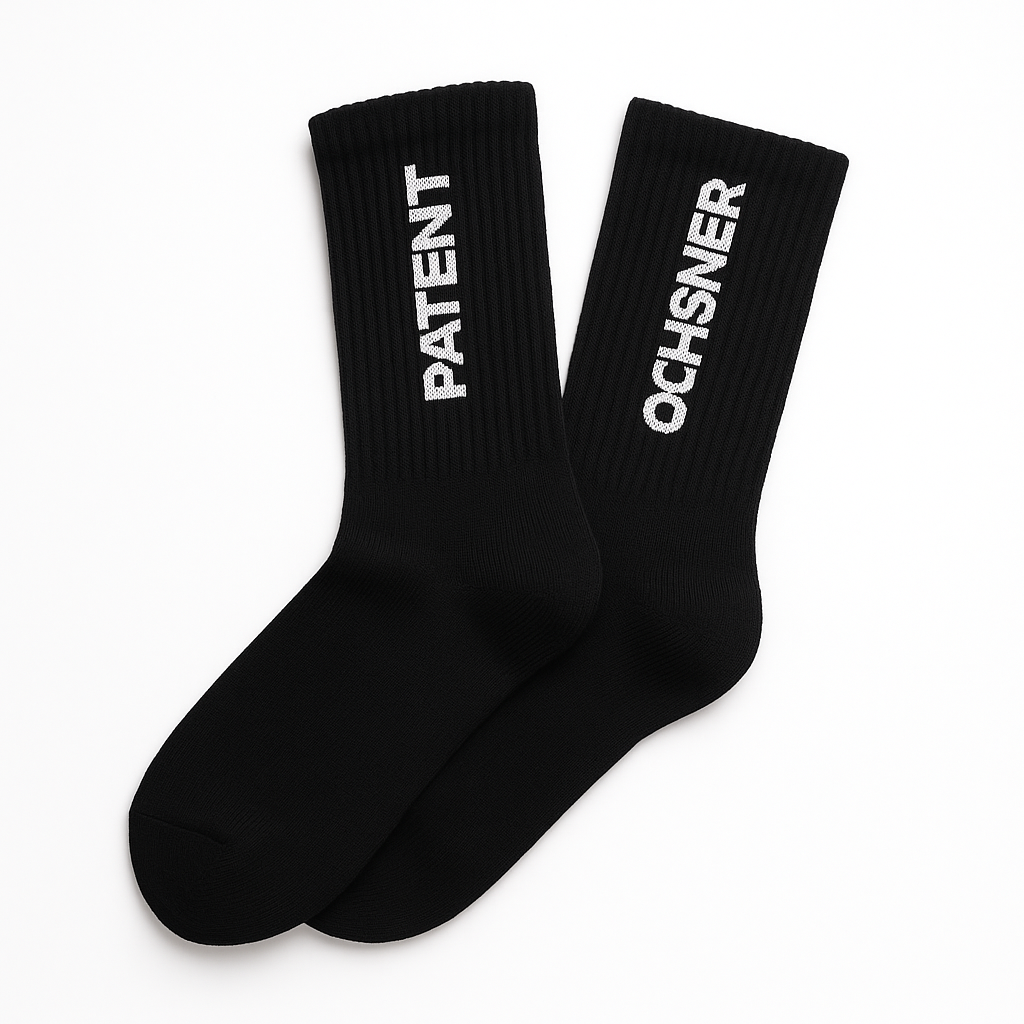 Socken | schwarz | "PATENT OCHSNER"