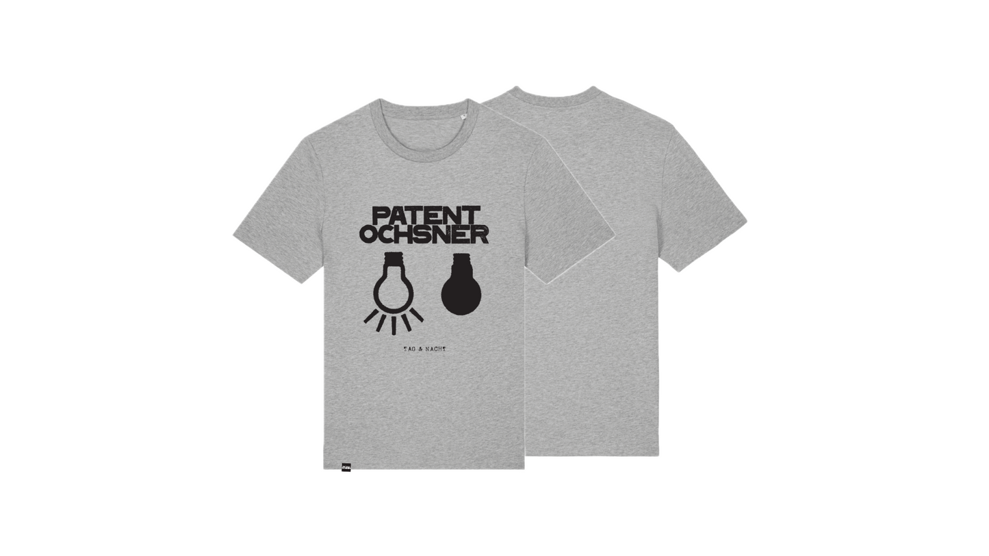 T-Shirt | Tag & Nacht | Grey