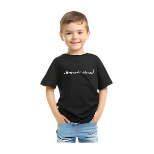 Kidz Shirt |lah dir nüt la gfaue | black