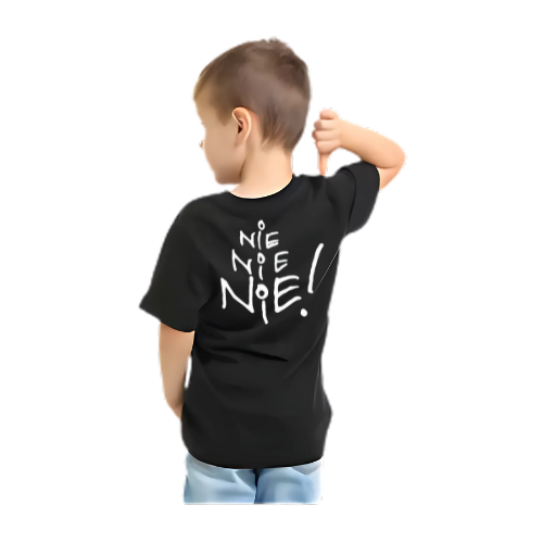 Kidz Shirt |lah dir nüt la gfaue | black