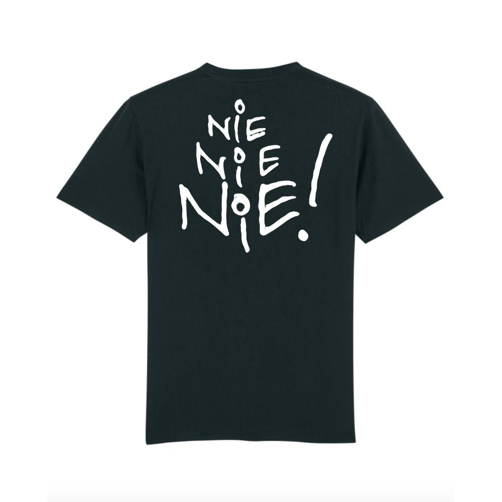 "Lah dr nüt la gfaue" - T-Shirt schwarz