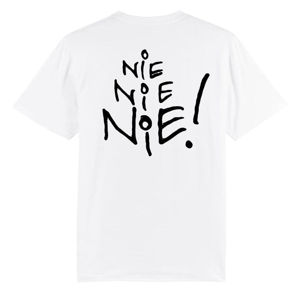 "Lah dr nüt la gfaue" - T-Shirt weiss