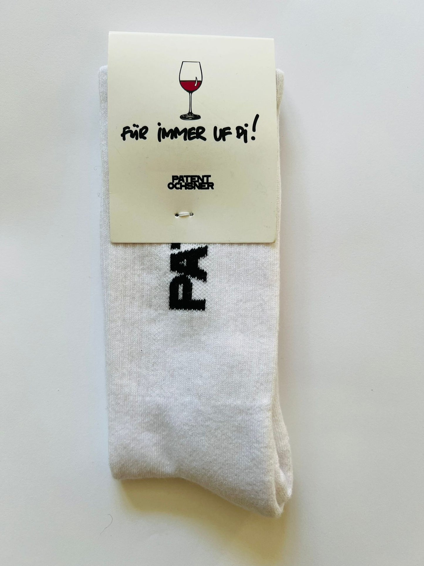 Socken | weiss | "PATENT OCHSNER"