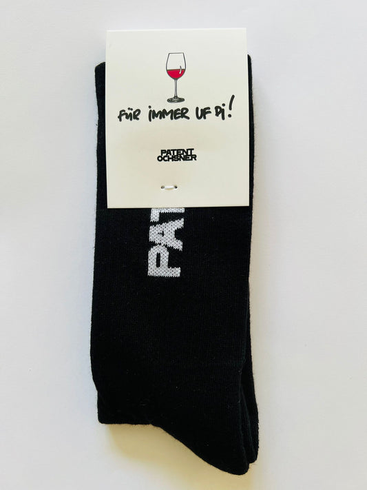 Socken | schwarz | "PATENT OCHSNER"